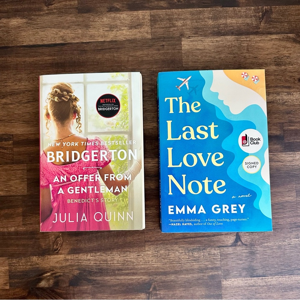 Bridgerton and The Last Love Note Books